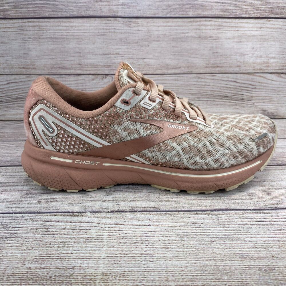 Brooks Ghost 14 'Delicacy/Brown/Coral Cloud Women's Size 7